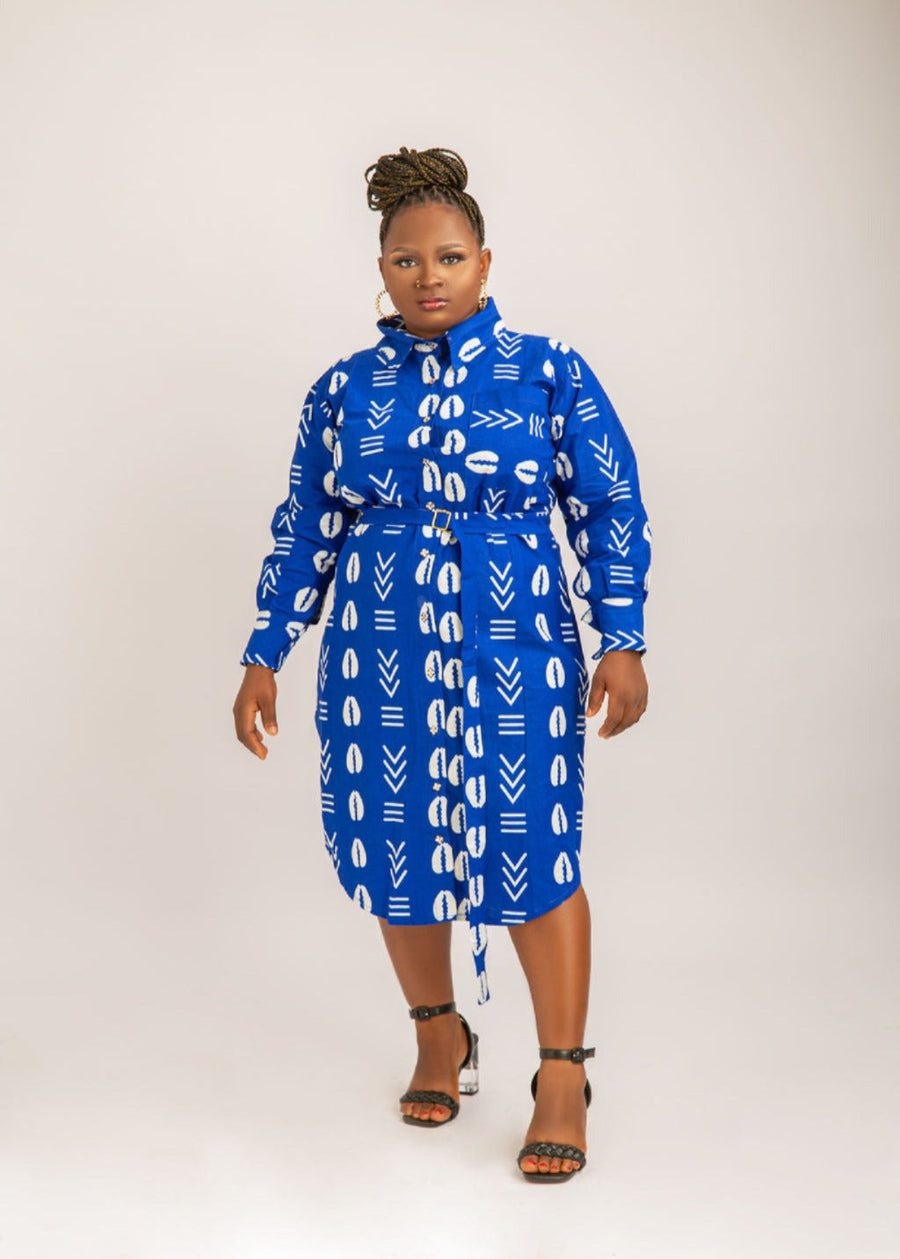 Chichi African Shirt Dress: Effortless Style and Elegance