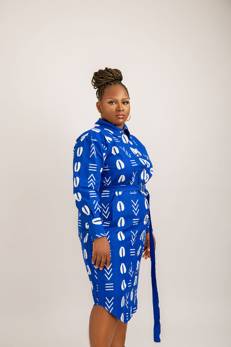 Chichi African Shirt Dress: Effortless Style and Elegance