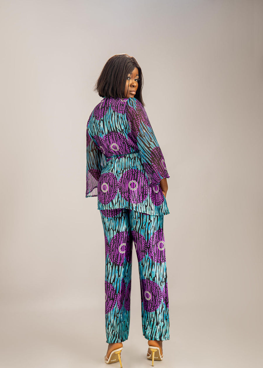 Debo Silk African Set: Sophisticated Style and Comfort